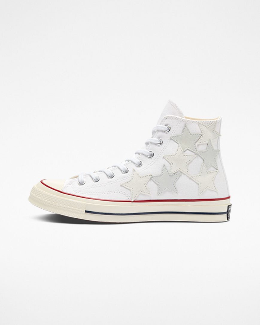 Tenisky Vysoke Converse Chuck 70 Star Patchwork Panske Biele Viacfarebný | SK GRSCB3